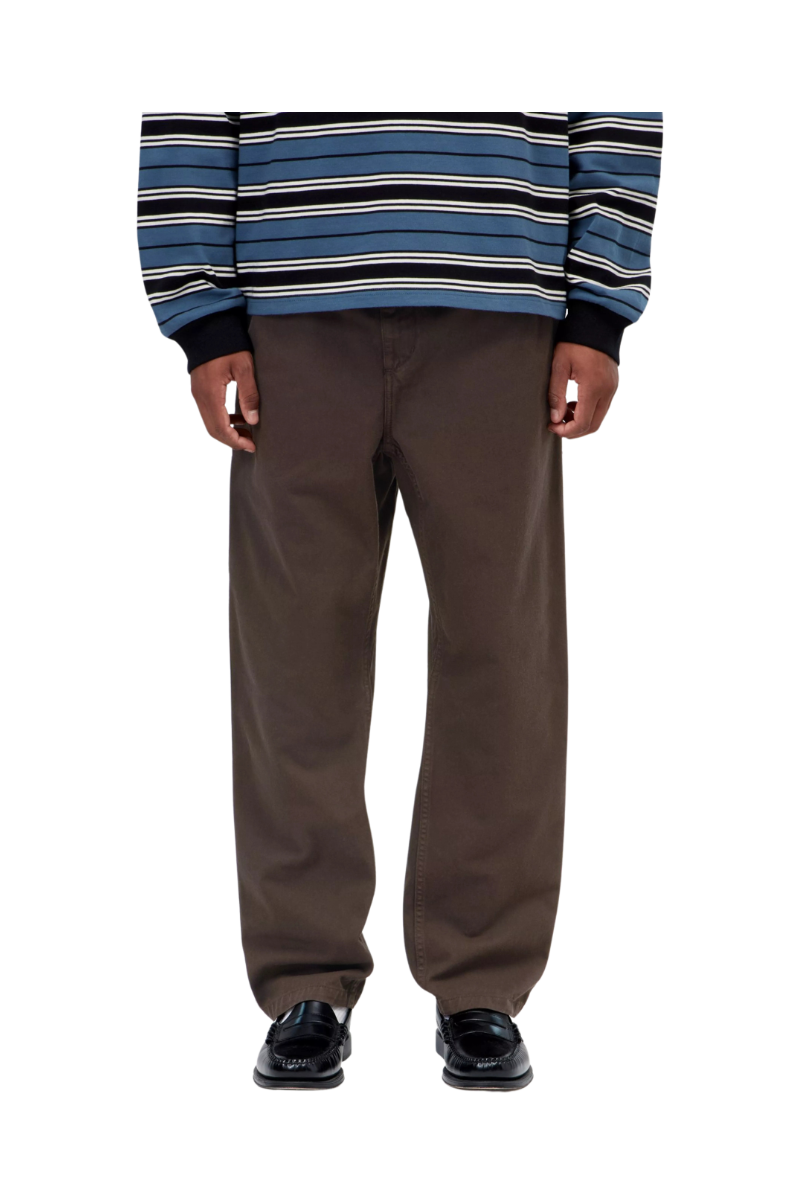 CARHARTT WIP FLINT PANT Tobacco Rinsed