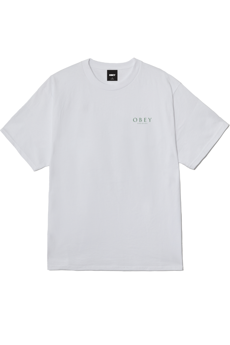 OBEY FLORES ROBUS T-SHIRT White