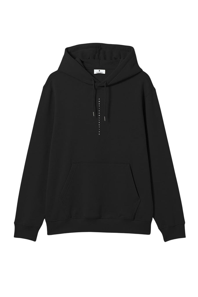 POETIC COLLECTIVE FLOWER HOODIE Black