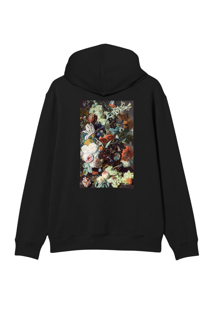 POETIC COLLECTIVE FLOWER HOODIE Black