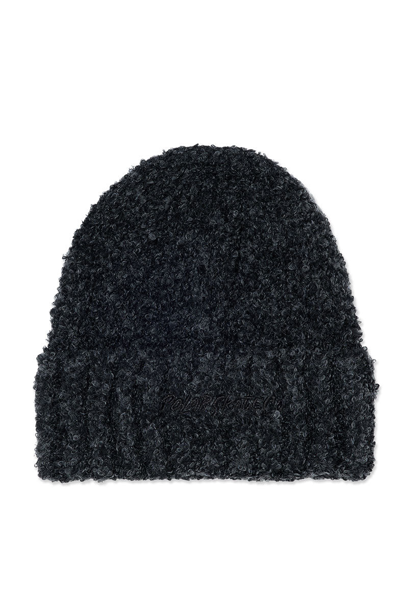 POLAR FLUFF BEANIE Black