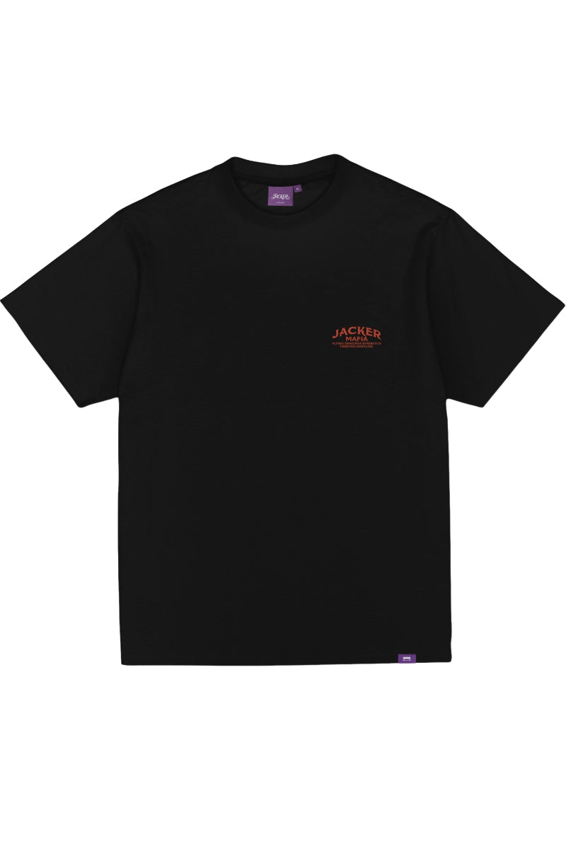 T-shirt Jacker Flying Dragons noir – vue 3