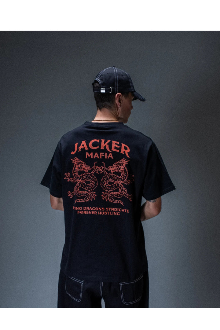 T-shirt Jacker Flying Dragons noir – vue 2