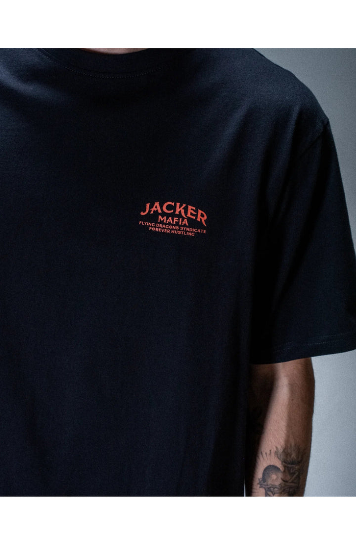 T-shirt Jacker Flying Dragons noir – vue 4