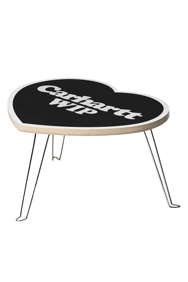 CARHARTT WIP HEART FOLDING TABLE Black / White