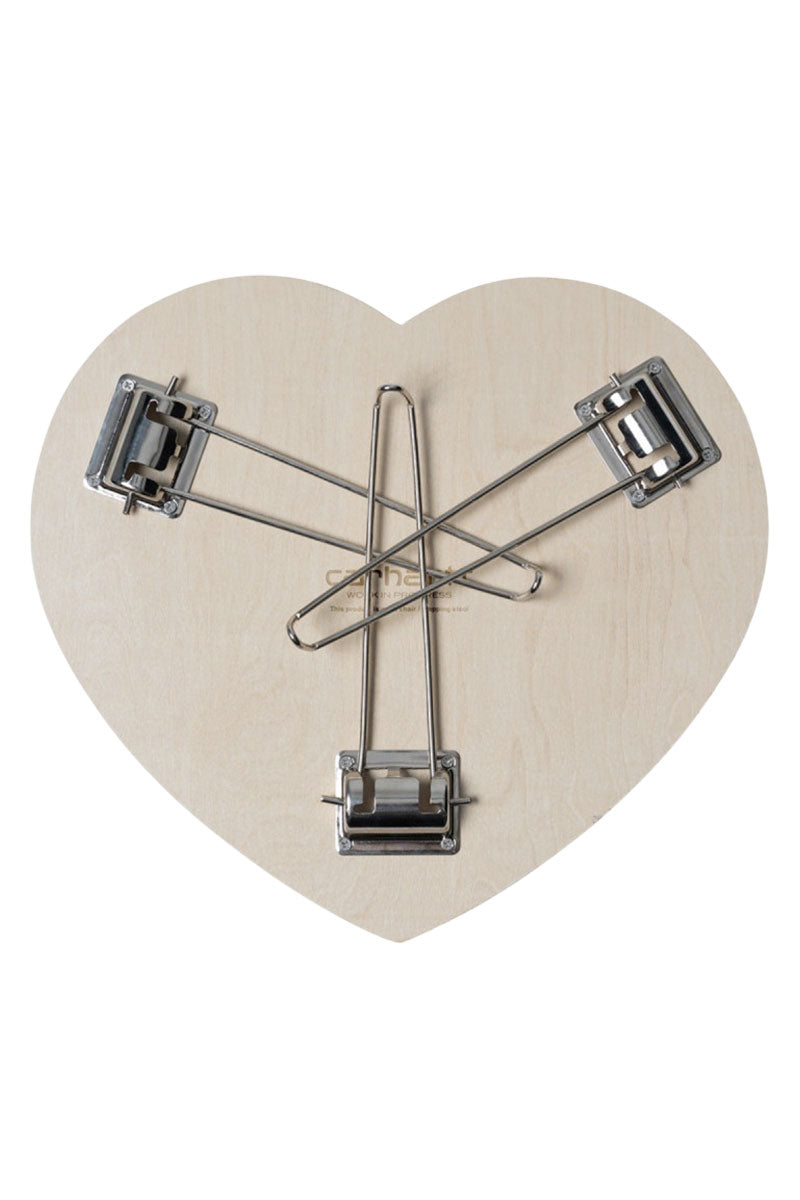 CARHARTT WIP HEART FOLDING TABLE Black / White