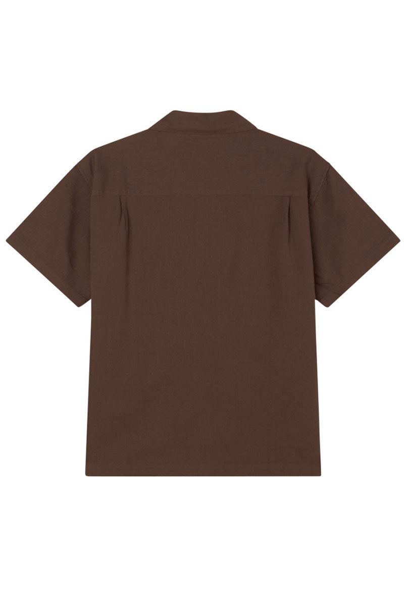 OBEY FRANCES WOVEN SHIRT Dark Java