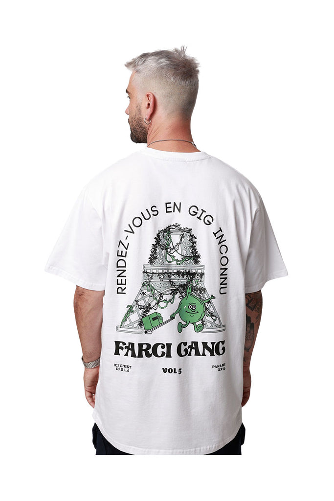 FARCI GANG 5 T-SHIRT White