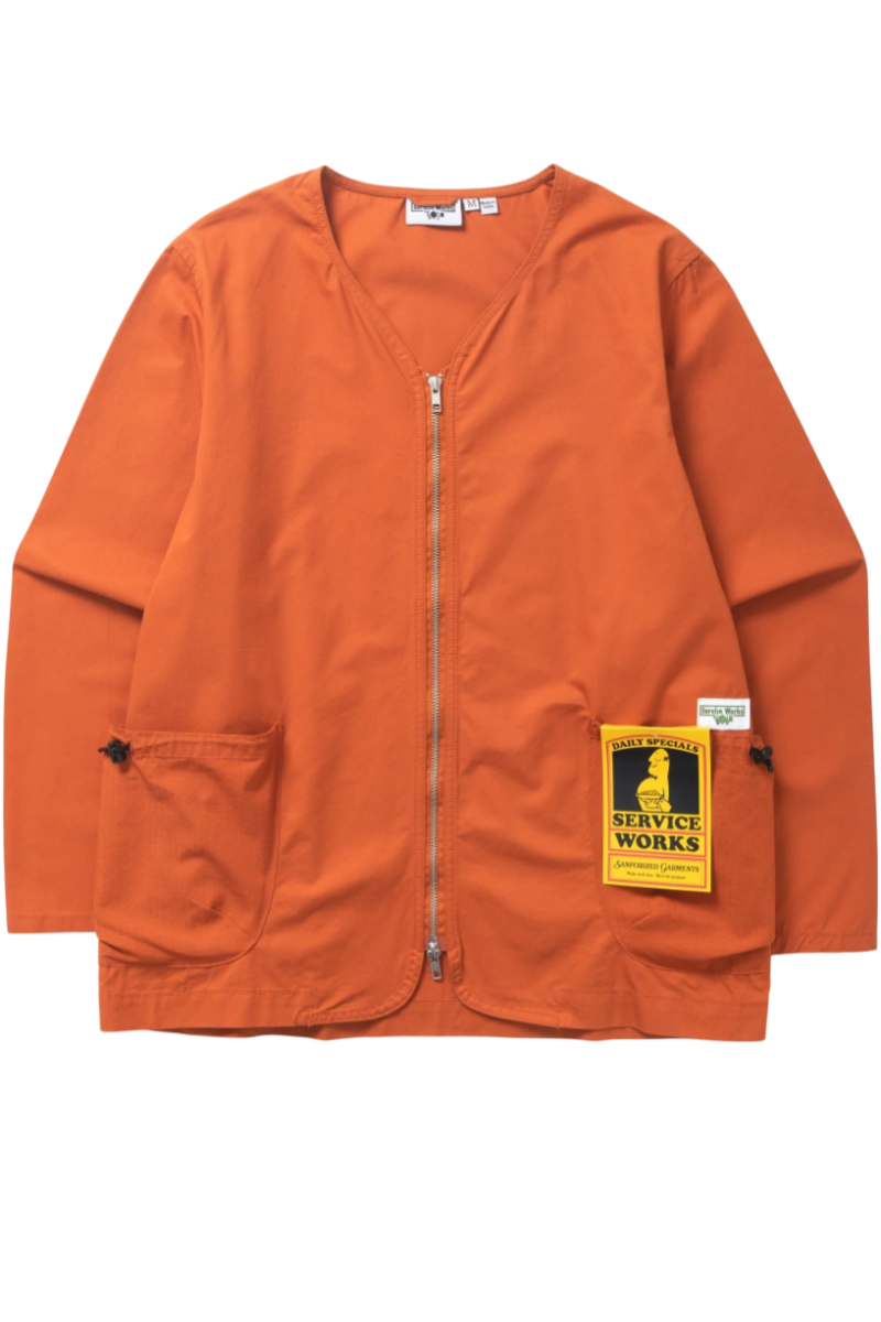 SERVICE WORKS TECH TWILL GARDENING LINER Rust
