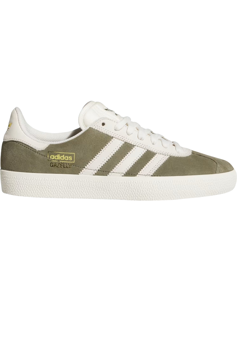 ADIDAS SKATEBOARDING GAZELLE ADV Olive / White