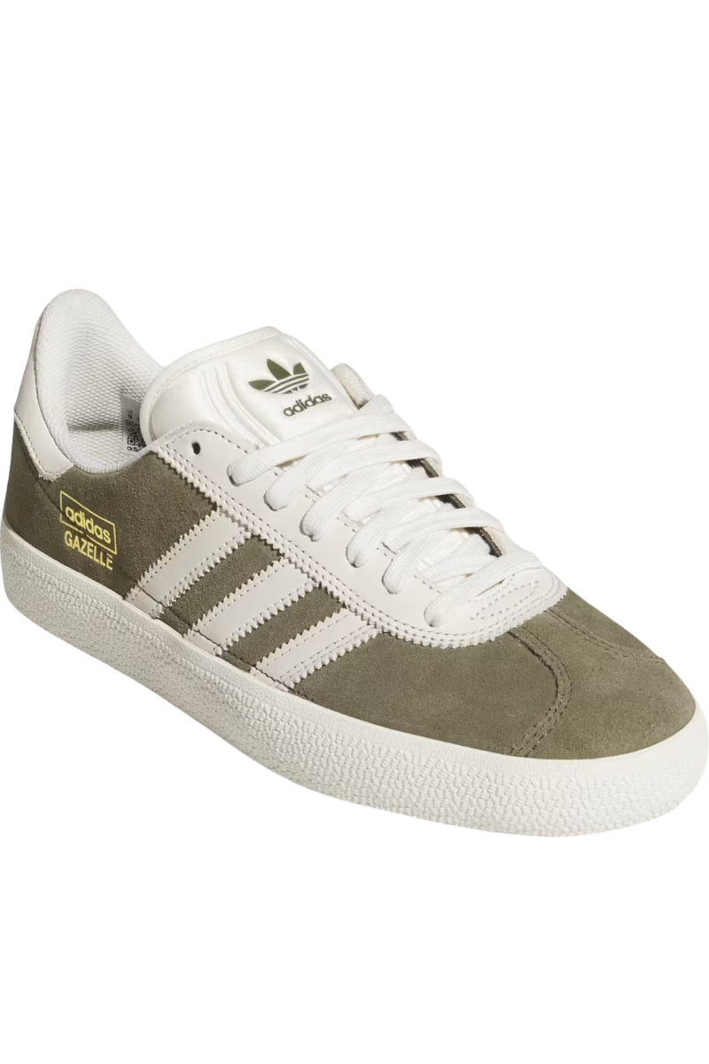 ADIDAS SKATEBOARDING GAZELLE ADV Olive / White