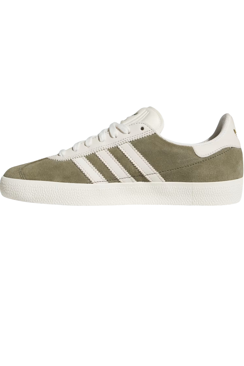 ADIDAS SKATEBOARDING GAZELLE ADV Olive / White