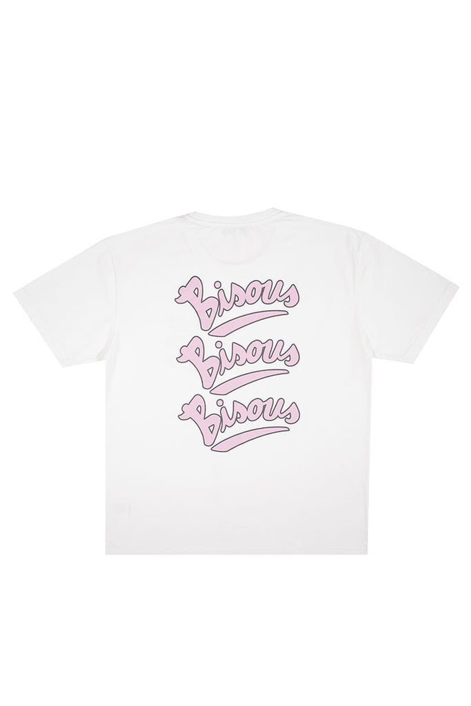 BISOUS SKATEBOARD T-SHIRT GIANNI White