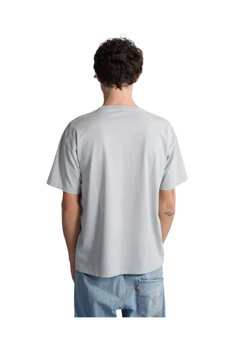 BISOUS SKATEBOARDS GLAMOUR T-SHIRT Washed Grey