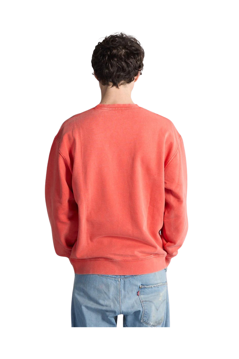 BISOUS SKATEBOARDS GLAMOUR CREWNECK Washed Red