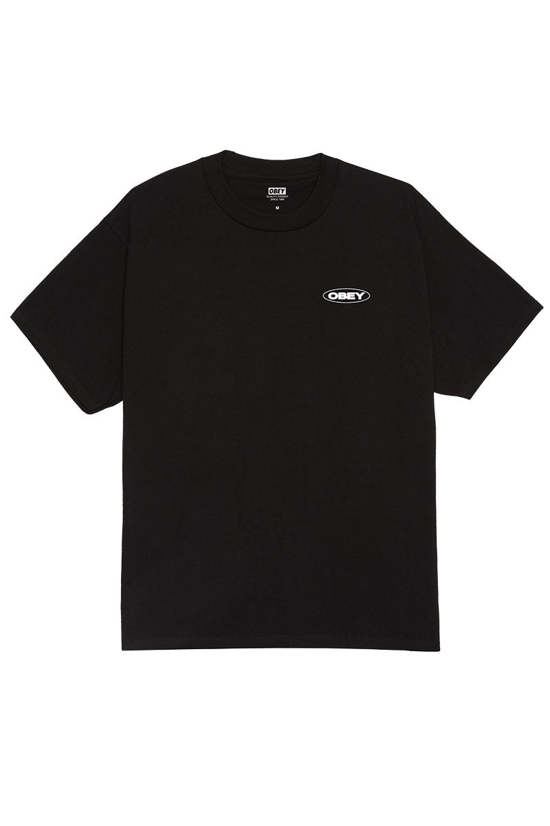 OBEY GLOBAL IMPACT T-SHIRT Black