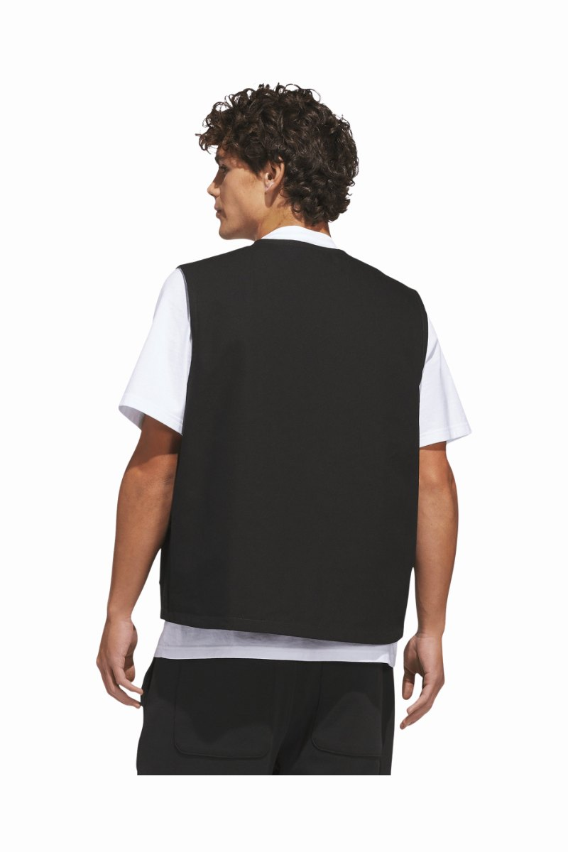 Gilet Adidas Skateboarding Gonz Plaid noir – vue 5