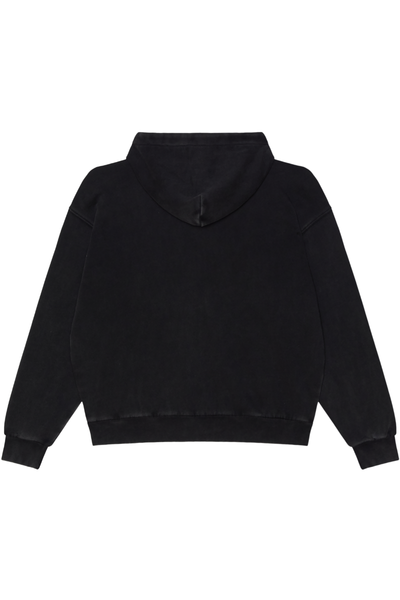OBEY GOTHIC ZIP HOOD Dusty Black Limo