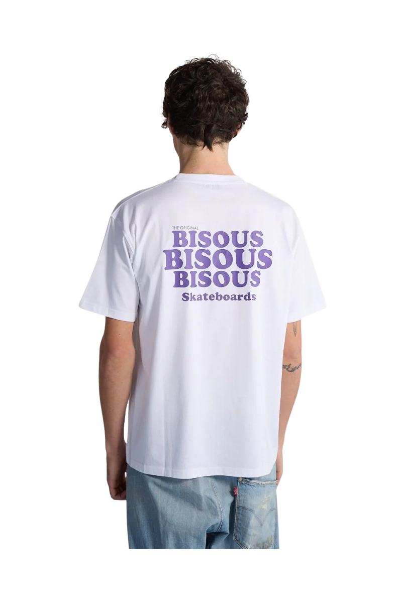 BISOUS SKATEBOARDS GREASE T-SHIRT White