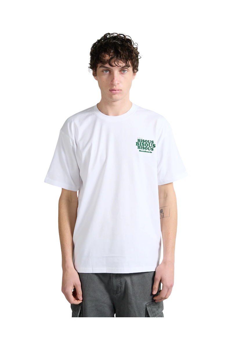 KISSES SKATEBOARDS GREASE T-SHIRT Black 