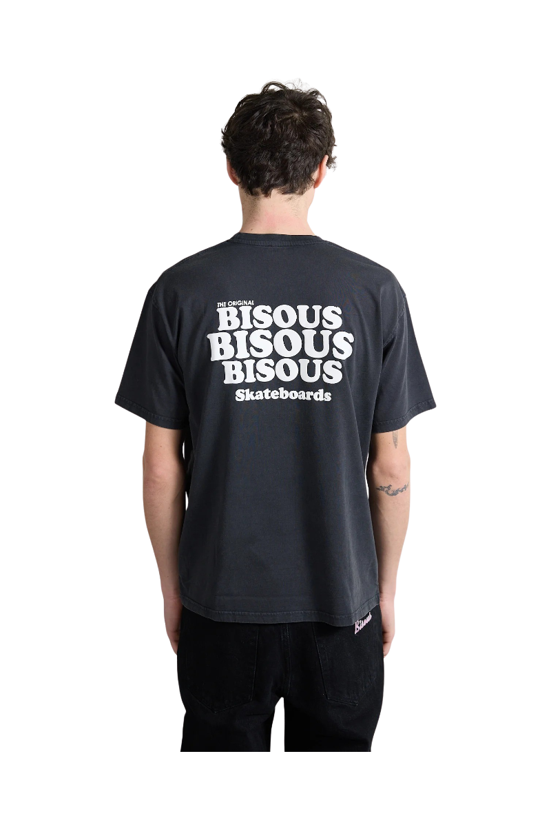 BISOUS SKATEBOARDS GREASE T-SHIRT Anthracite