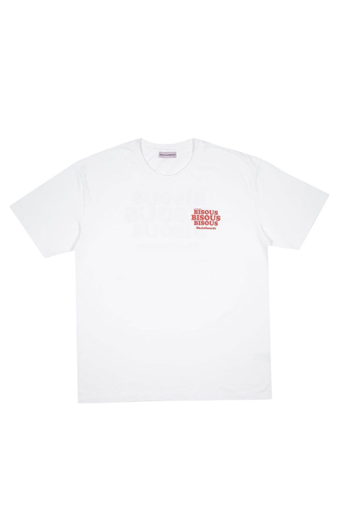 BISOUS SKATEBOARD T-SHIRT GREASE Red