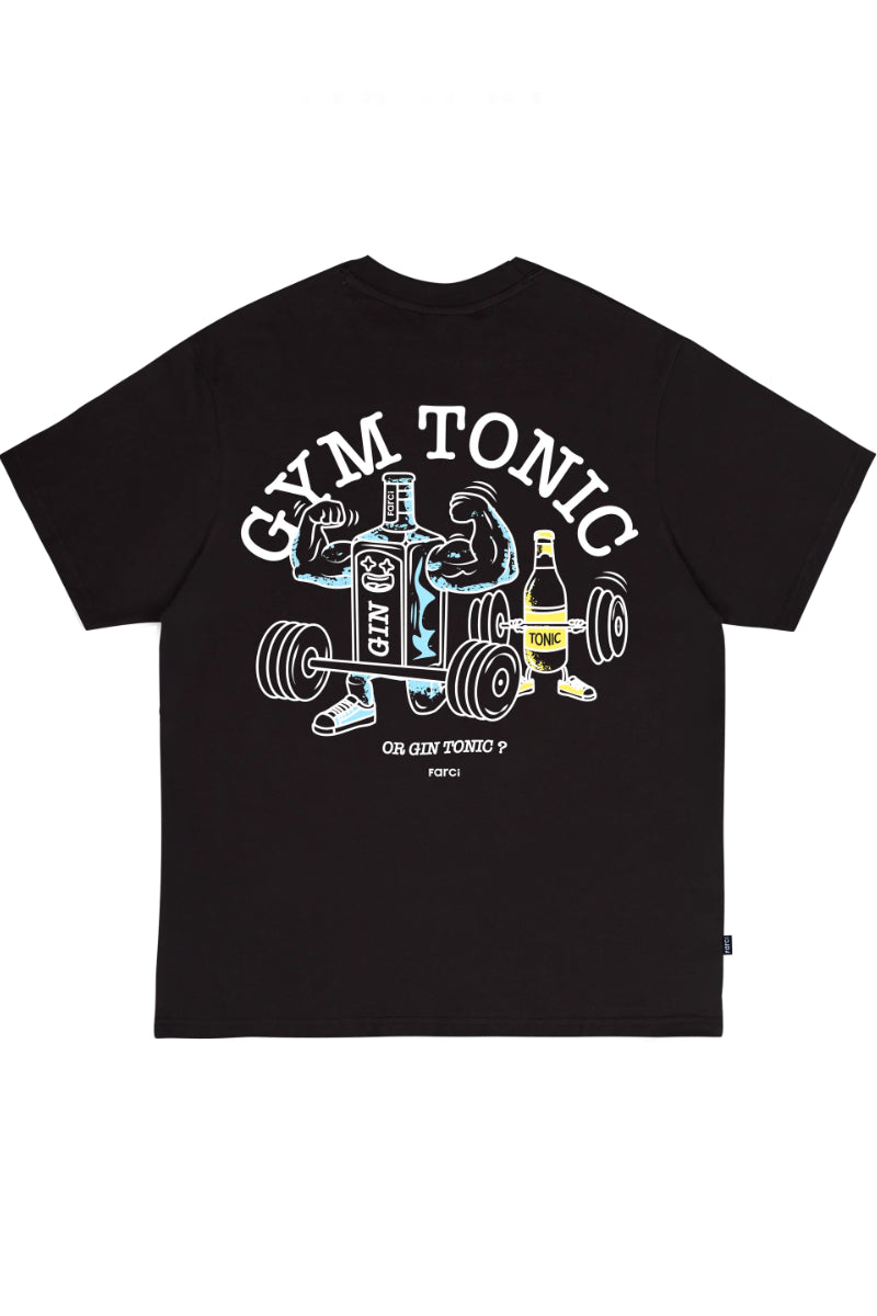 T-shirt Farci Gym Tonic noir