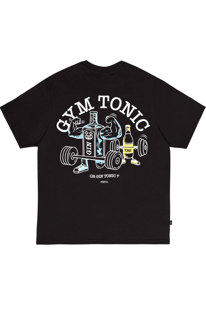T-shirt Farci Gym Tonic noir