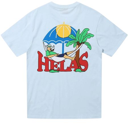 HELAS CAPS HAMAC T-SHIRT Pastel Blue