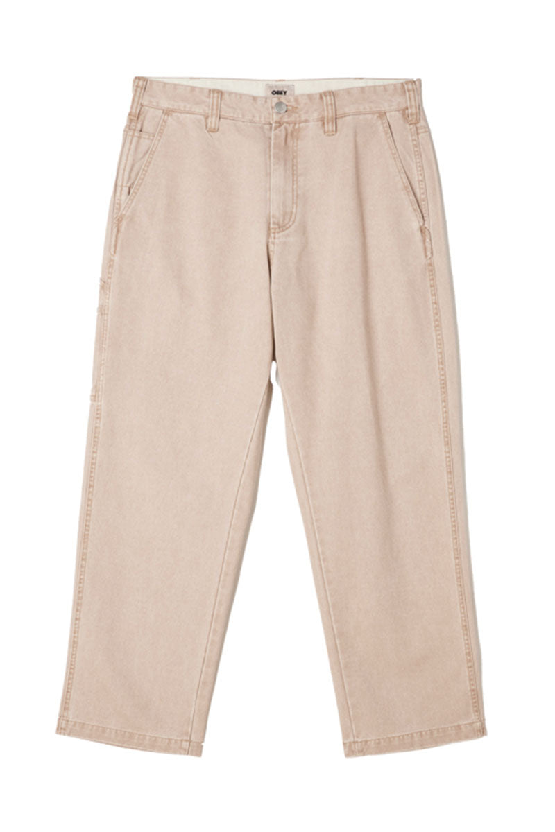 OBEY HARDWORK CARPENTER PANT Pigment Warm Taupe