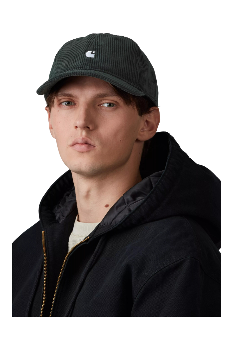CARHARTT WIP HARLEM CAP Raven / White