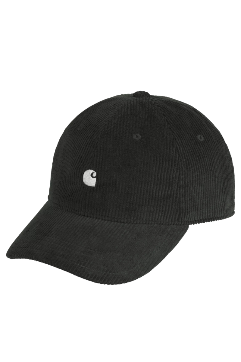 CARHARTT WIP HARLEM CAP Raven / White