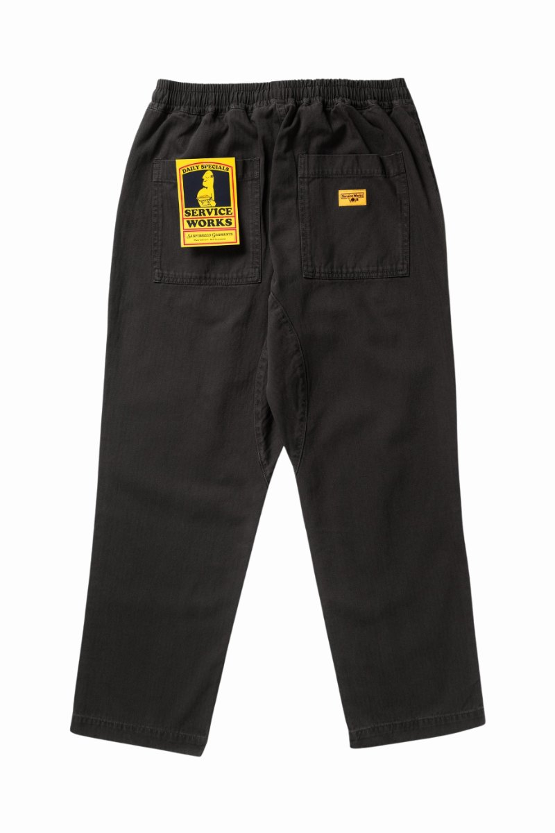 Service Works Pigment HBT Chef Pants Black – view 2