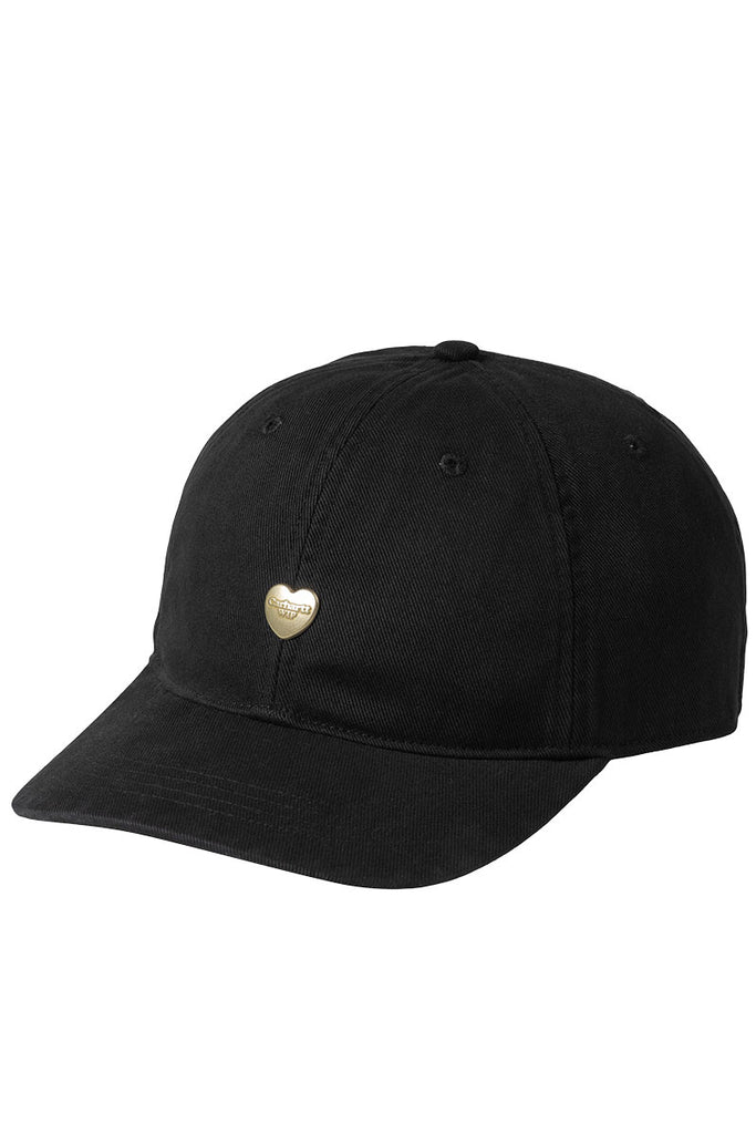 CARHARTT WIP HEART METAL CAP Black / Black