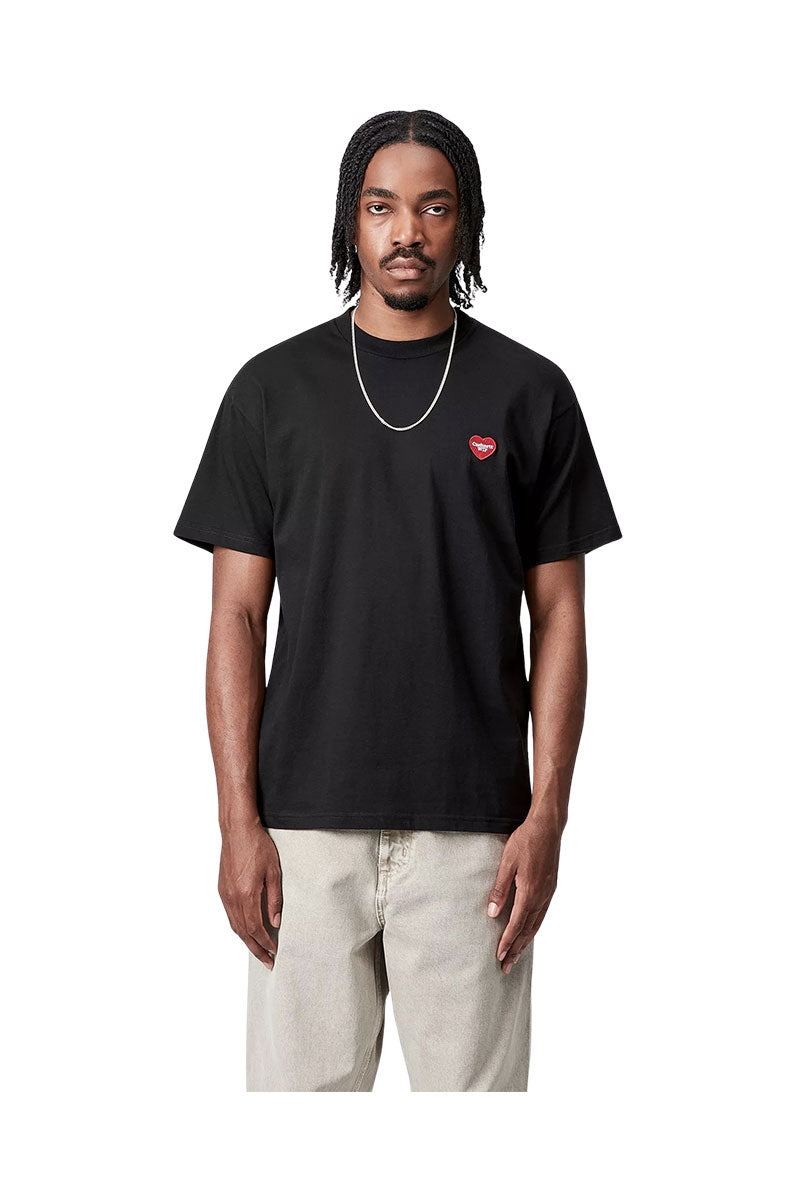 CARHARTT WIP HEART II HARTT T-SHIRT Black