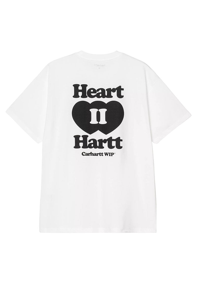 CARHARTT WIP HEART II HARTT T-SHIRT White