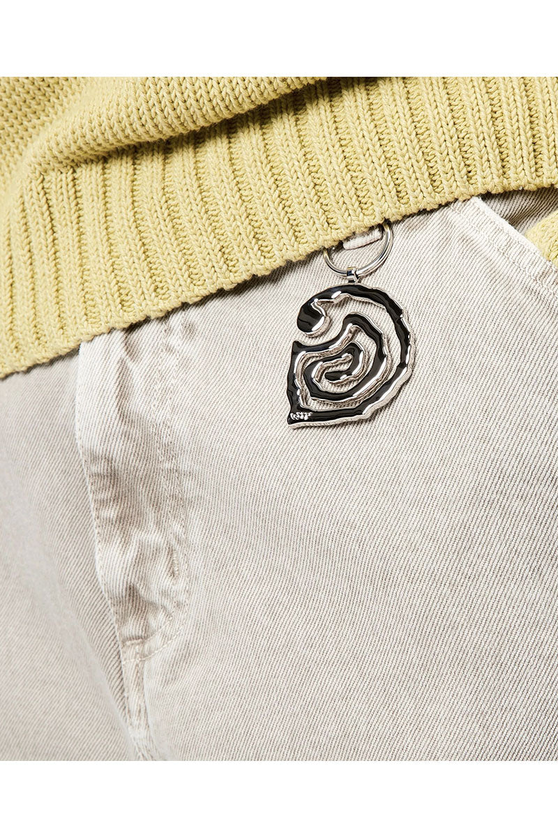 CARHARTT WIP HELIX KEYCHAIN Silver