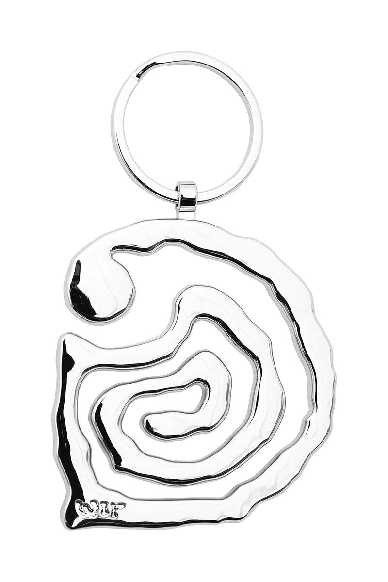 CARHARTT WIP HELIX KEYCHAIN Silver