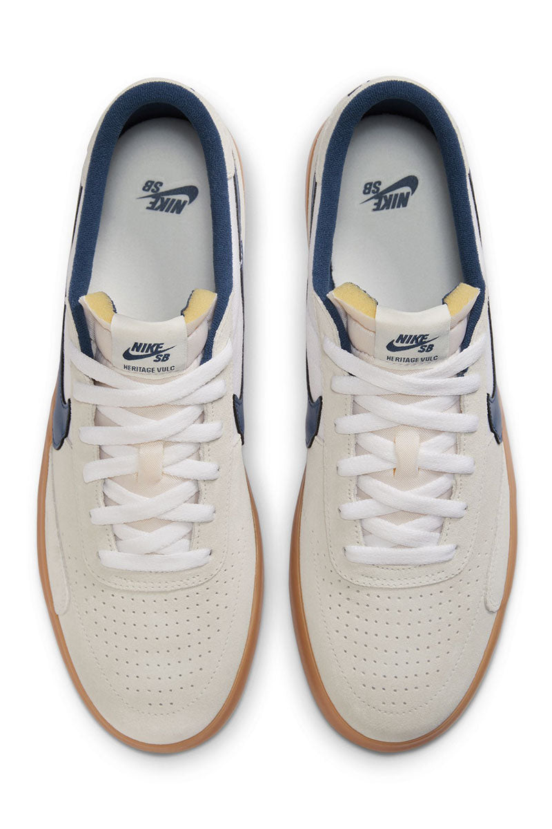 NIKE SB HERITAGE VULC Summit White / Navy / Gum