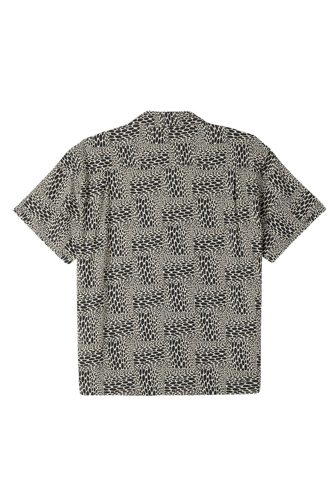 OBEY HOBART WOVEN SHIRT OYSTER Grey