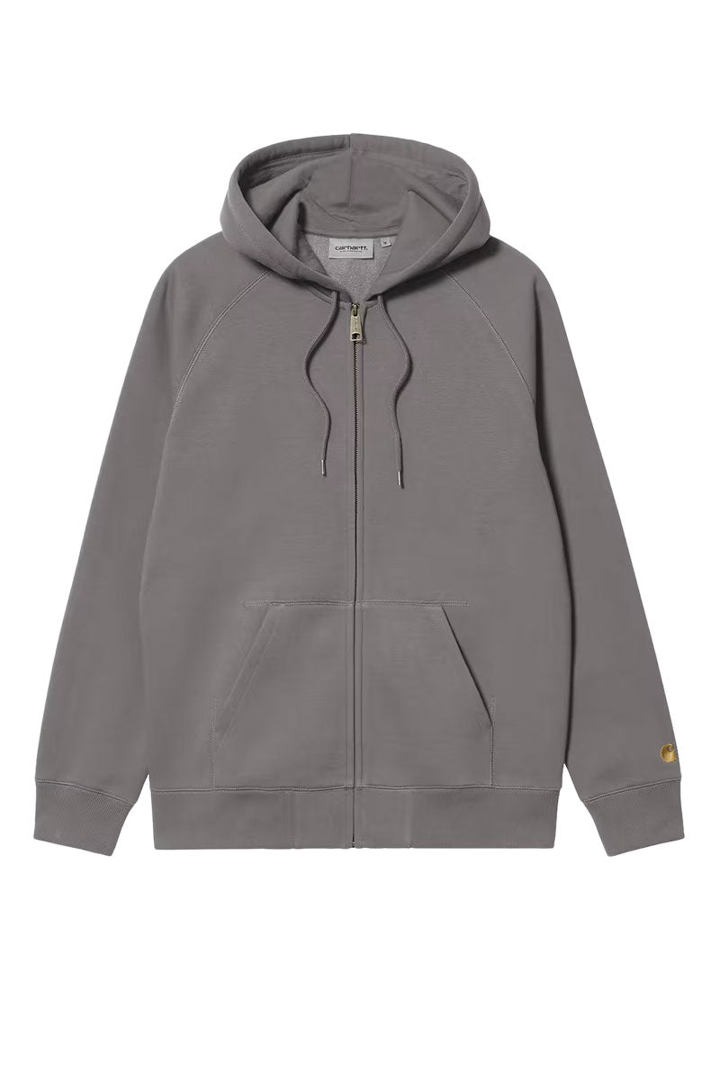 CARHARTT WIP HOODED CHASE JACKET Porphyry / Gold