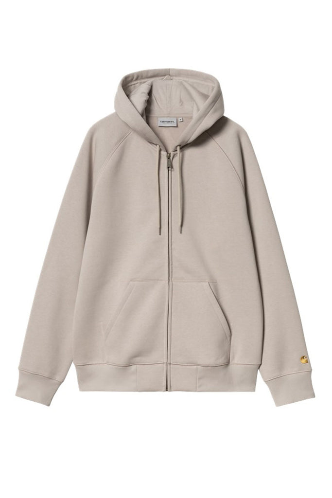 CARHARTT WIP HOODED CHASE JACKET Dusky Beige / Gold