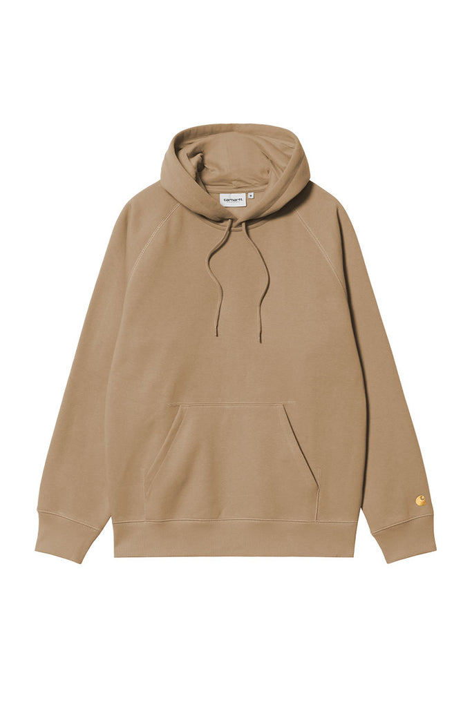 CARHARTT WIP CHASE HOODED SWEAT Peanut / Gold