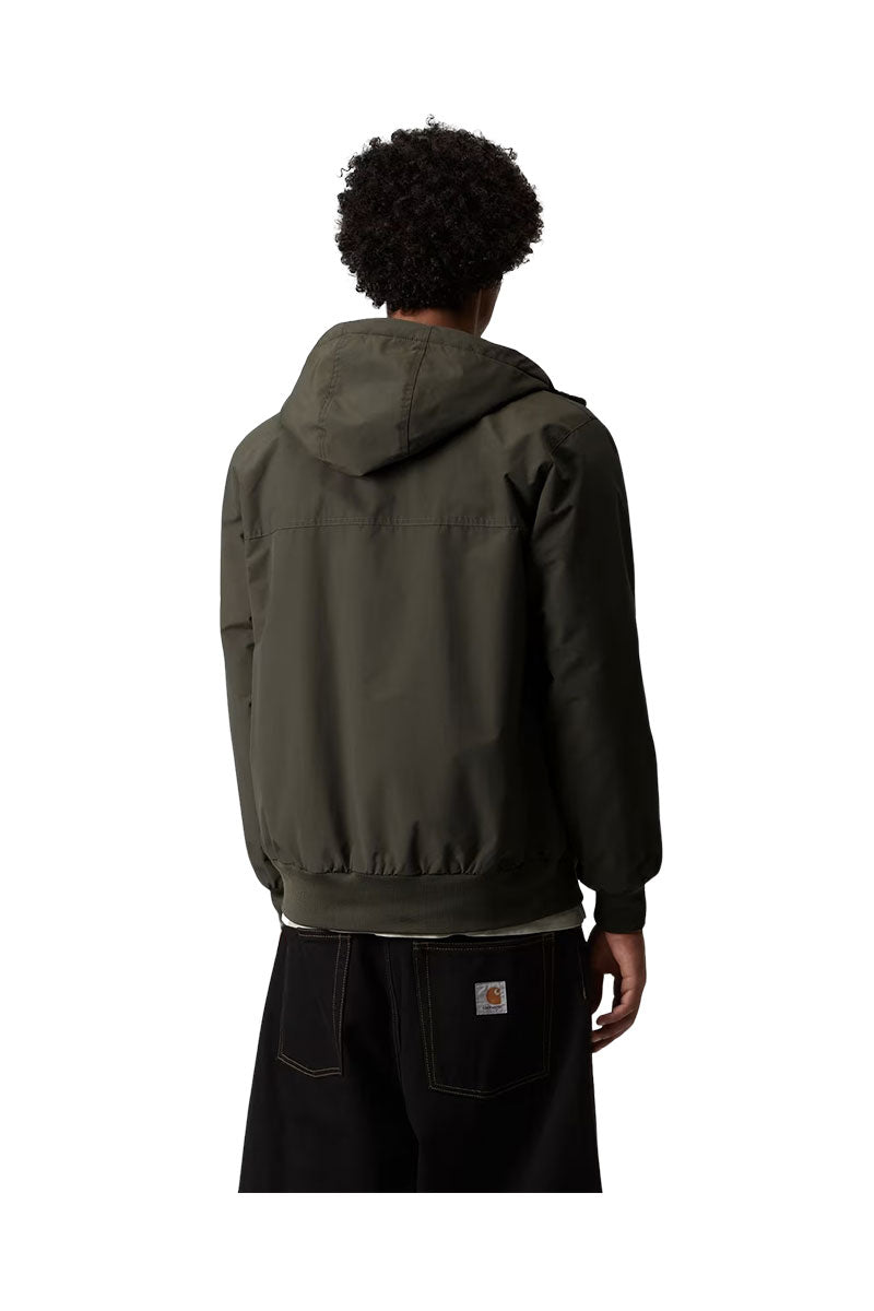 CARHARTT WIP HOODED SAIL JACKET Cypress / Black