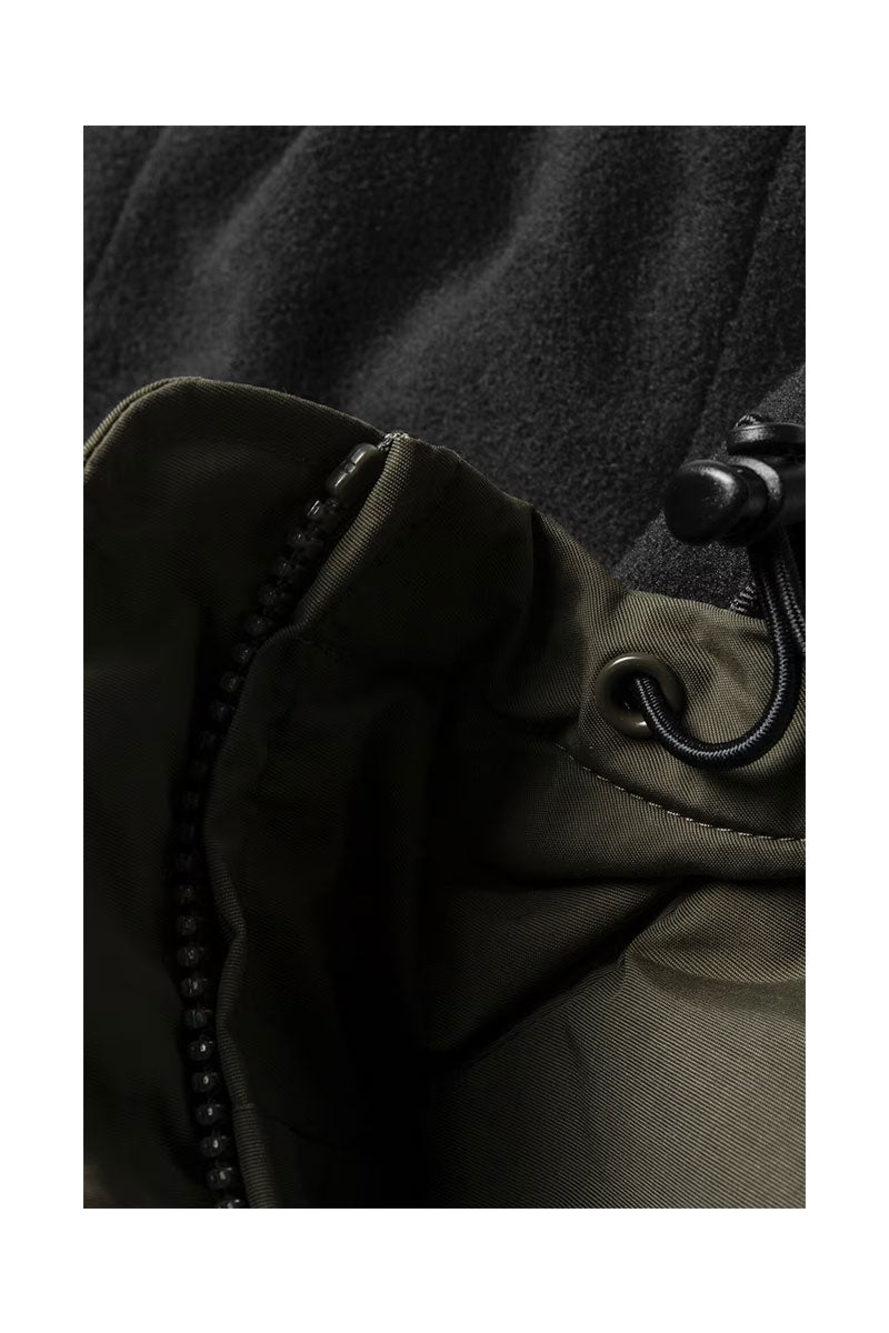 CARHARTT WIP HOODED SAIL JACKET Cypress / Black