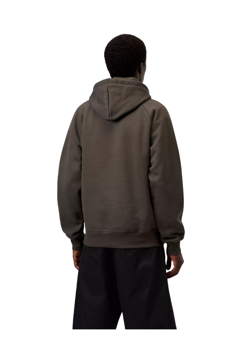CARHARTT WIP CHASE HOODED SWEAT Shungite / Gold