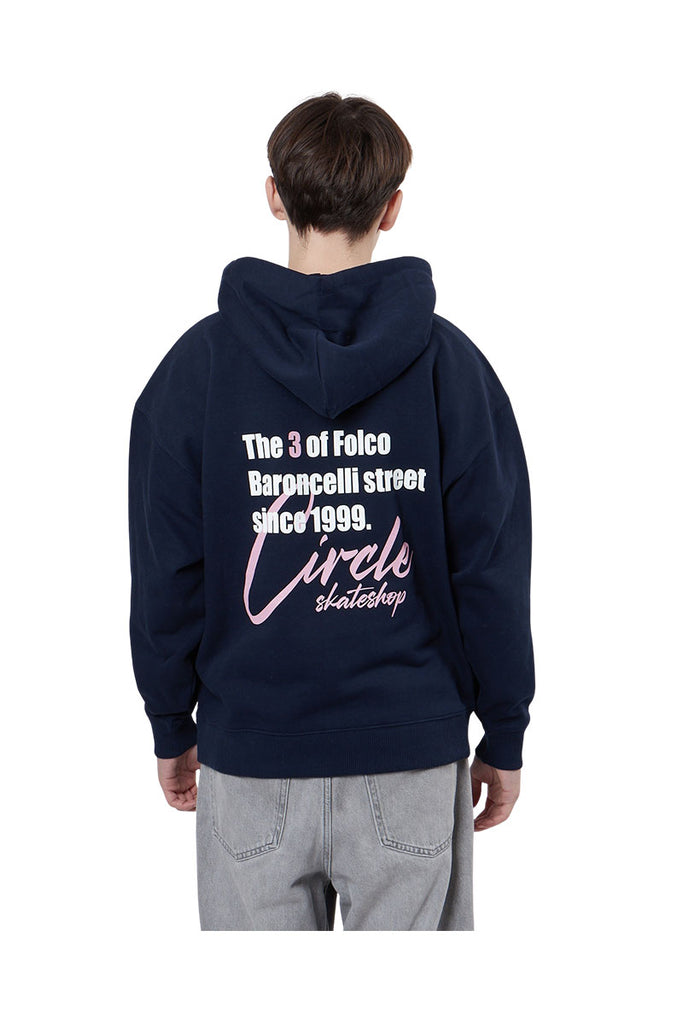 CIRCLE RUE FOLCO HOODIE Navy