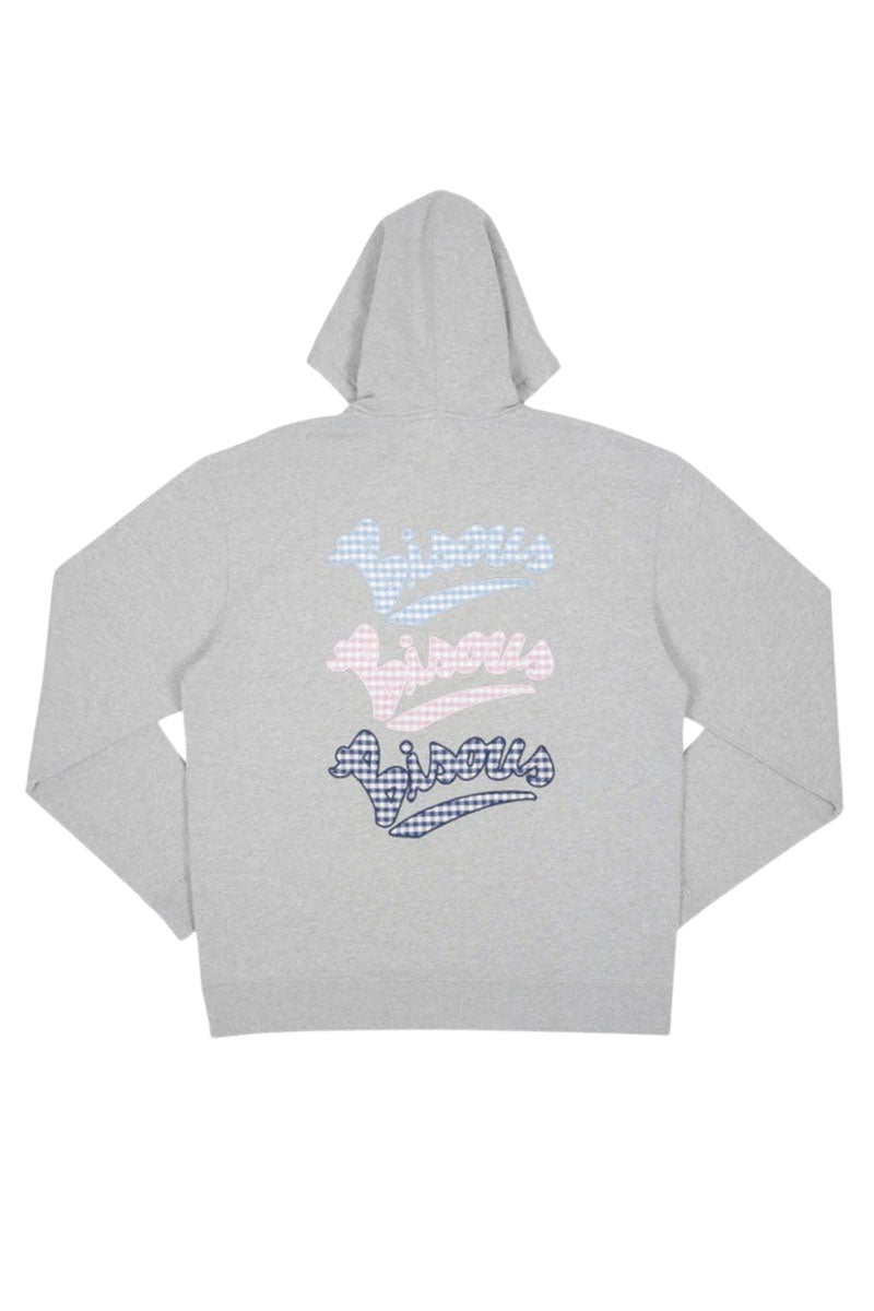 BISOUS SKATEBOARDS HOODIE GIANNI VICHY Sport Grey