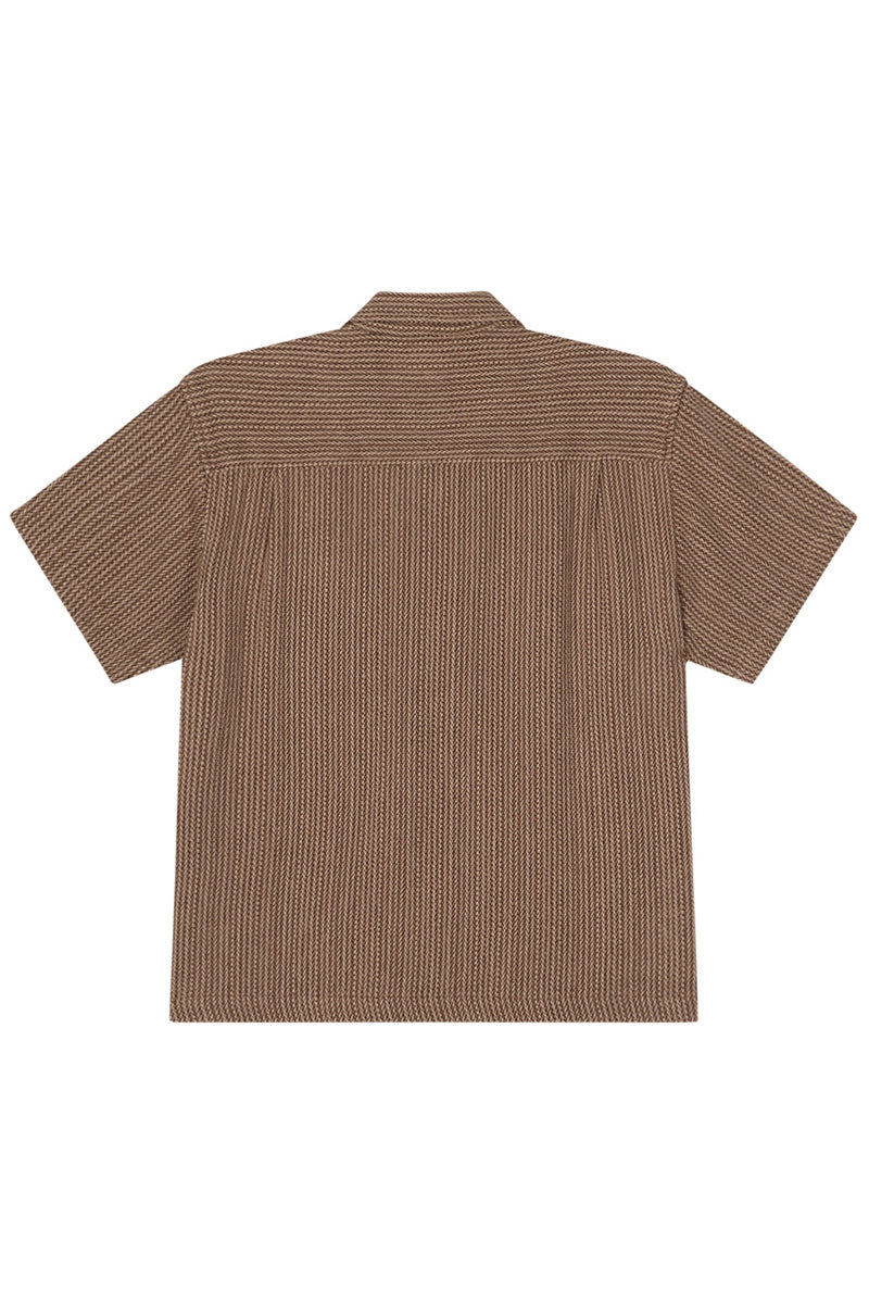 OBEY HORACE WOVEN SHIRT Unbleached