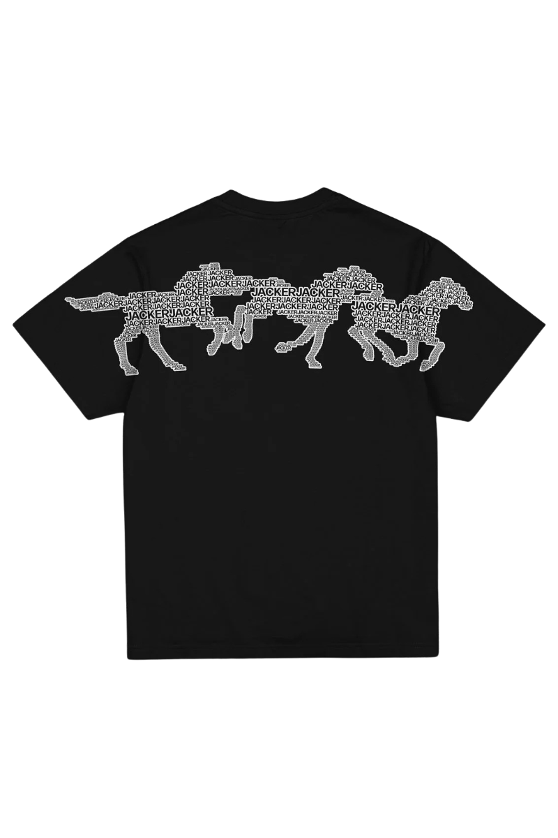 JACKER HORSE POWER T-SHIRT Black